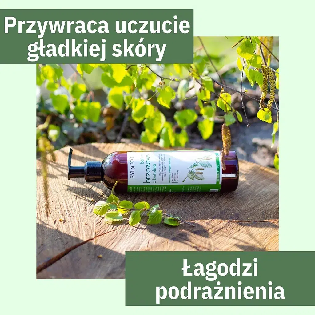 SYLVECO Balsam brzozowy z betuliną - przywraca uczucie gładkiej skóry, łagodzi podrażnienia