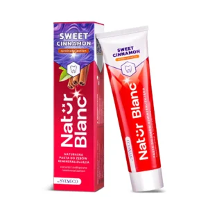 SYLVECO Natur Blanc Pasta do zębów SWEET CINNAMON remineralizująca