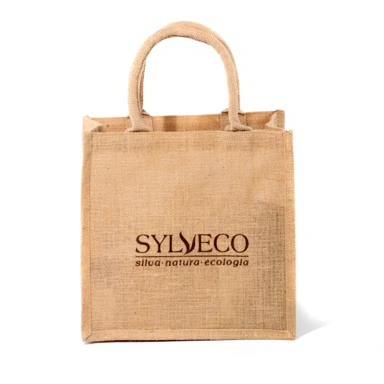 Torba jutowa z logo SYLVECO