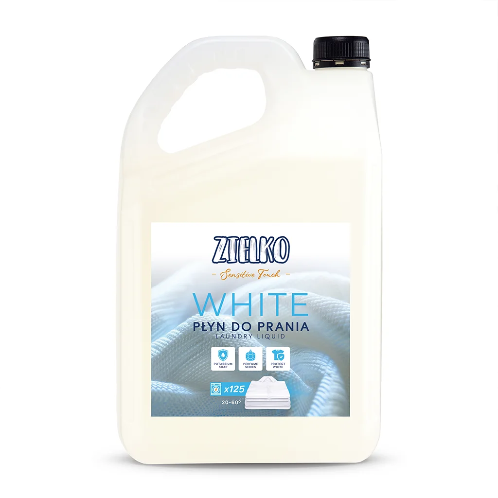 ZIELKO Płyn do prania tkanin białych SENSITIVE TOUCH 5L